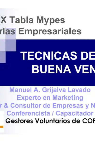 Portada del libro: Tecnicas De Una Buena Venta
