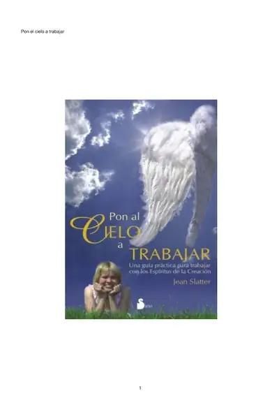 Portada del libro: Pon Al Cielo A Trabajar Jean Slatter
