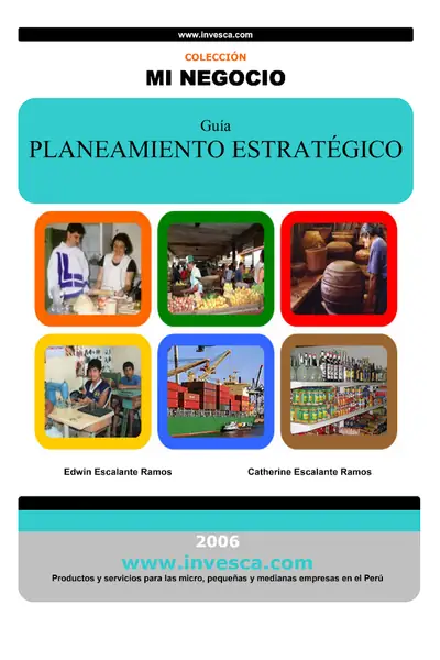 Portada del libro: Planeamiento Estrategico 3 Mi Negocio