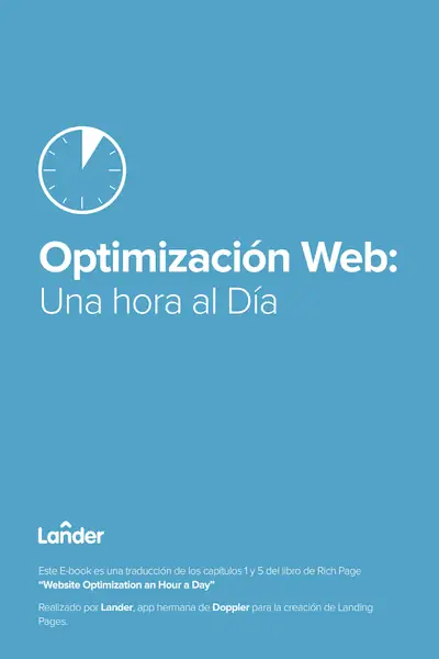 Portada del libro: Optimizacion Web Otros