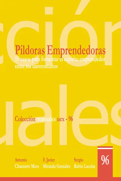 Portada del libro: Pildoras Emprendedoras Antonio Camorro