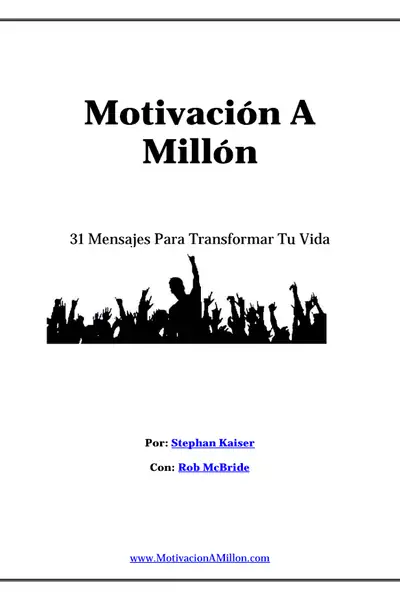 Portada del libro: Motivacion A Un Millon