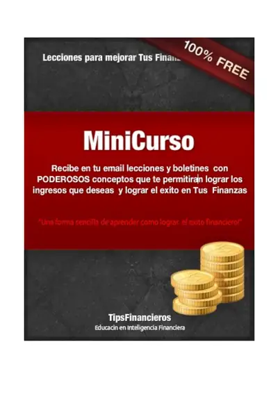 Portada del libro: Minicurso Finanzas Personales Otros