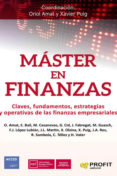 Portada del libro: Master En Finanzas Oriol Amat