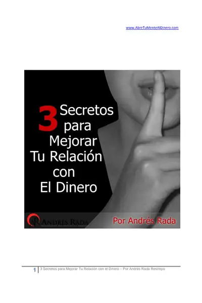 Portada del libro: Tu Relacion Con El Dinero