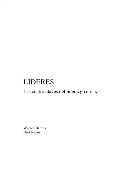 Portada del libro: Warren Burt Lideres