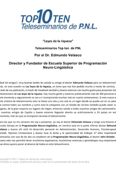 Portada del libro: Las Leyes De La Riqueza