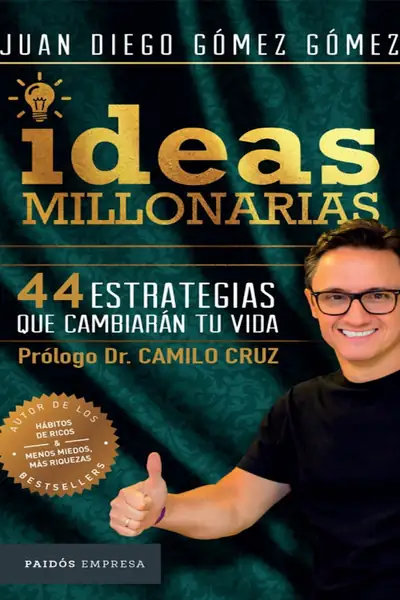 Portada del libro: Ideas Millonarias 44 Estrategias Que CambiaráN Tu Vida Juan Diego Gomez