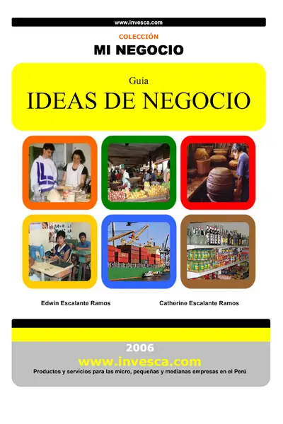 Portada del libro: Ideas De Negocio 1 Mi Negocio