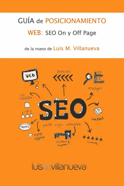 Portada del libro: Guia De Posicionamiento Web Luis Villanueva