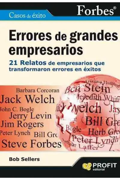 Portada del libro: Errores De Grandes Empresarios Forbes Bob Sellers