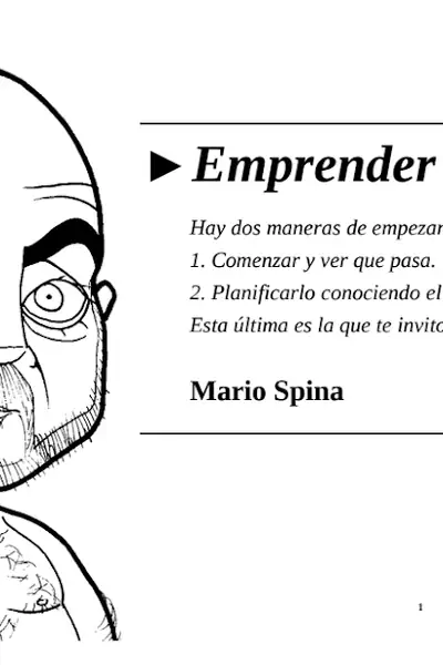 Portada del libro: Emprender Desde Cero Mario Spina