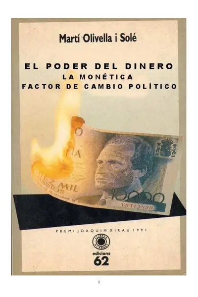 Portada del libro: El Poder Del Dinero Marti Olivella