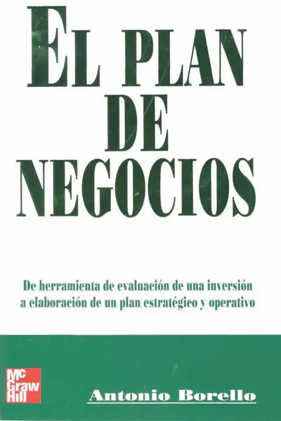 Portada del libro: El Plan De Negocios Antonio Borello