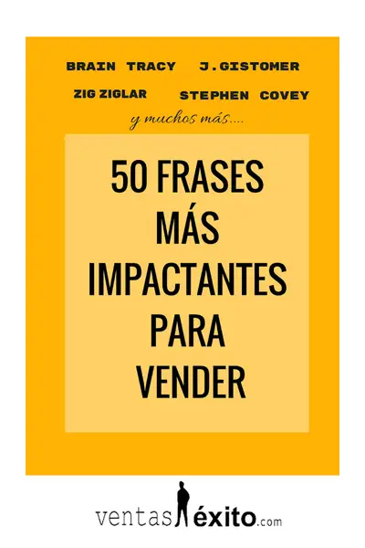 Portada del libro: 50 Frases Mas Impactantes Para Vender Otros