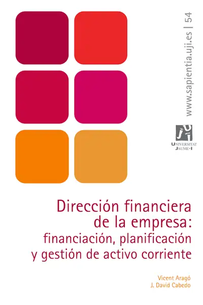 Portada del libro: Direccion Financiera De La Empresa Vicent Arago
