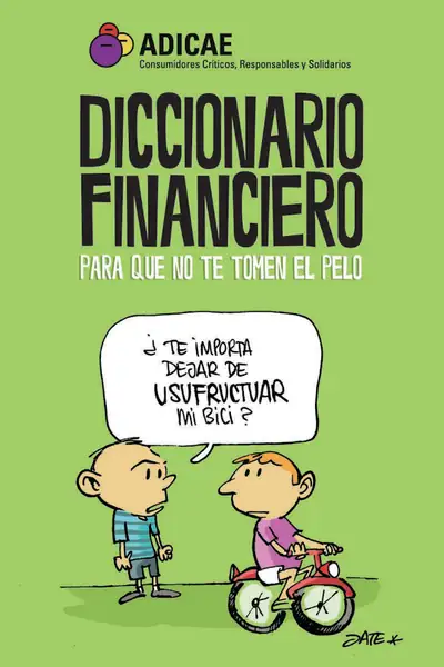 Portada del libro: Diccionario Financiero Adicae