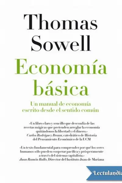 Portada del libro: Economia Basica Thomas Sowel