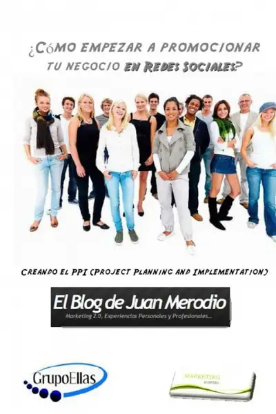 Portada del libro: Como Empezar A Promocionar Tu Negocio En Redes Sociales Juan Merodio