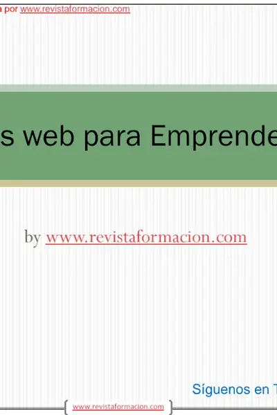Portada del libro: 10 Sitios Web Para Emprendedores Otros