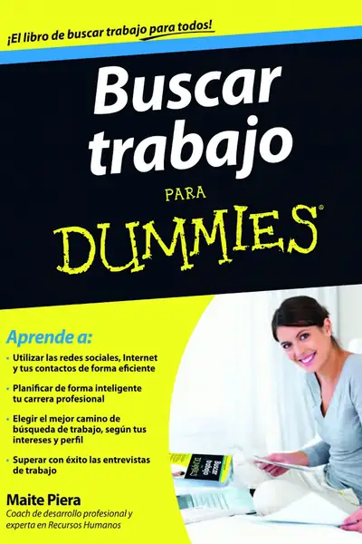Portada del libro: Buscar Trabajo Para Dummies Maite Piera
