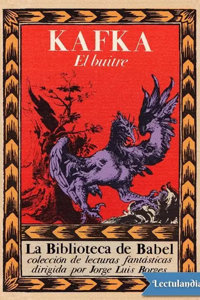 Portada del libro: El Buitre Franz Kafka
