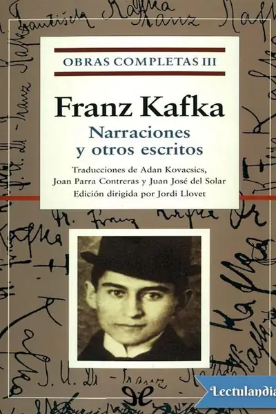 Portada del libro: Narraciones Y Otros Escritos Franz Kafka