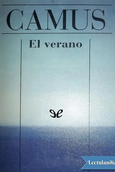 Portada del libro: El Verano Albert Camus