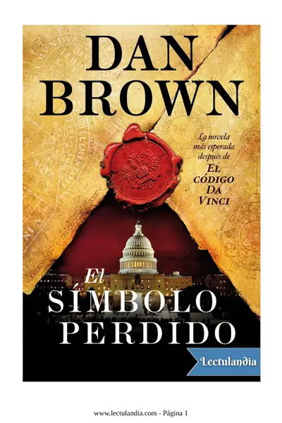 Portada del libro: El Simbolo Perdido Dan Brown
