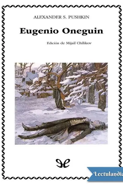 Portada del libro: Eugenio Oneguin Aleksandr Pushkin
