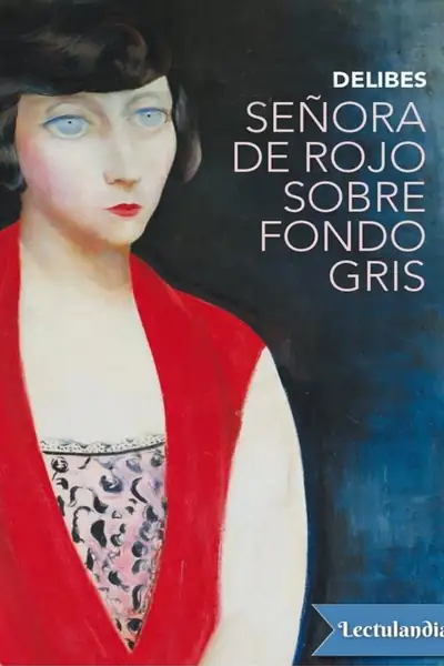 Portada del libro: Senora De Rojo Sobre Fondo Gris Miguel Delibes