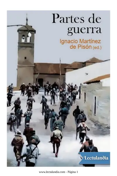 Portada del libro: Partes De Guerra Aa Vv