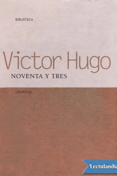 Portada del libro: Noventa Y Tres Victor Hugo