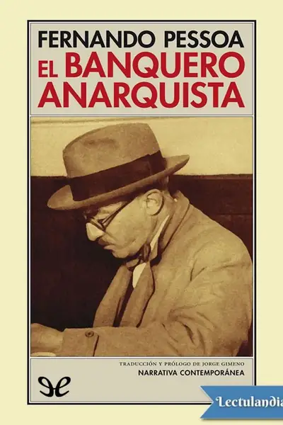 Portada del libro: El Banquero Anarquista Fernando Pessoa
