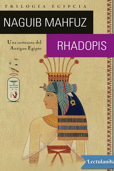 Portada del libro: Rhadopis Naguib Mahfuz