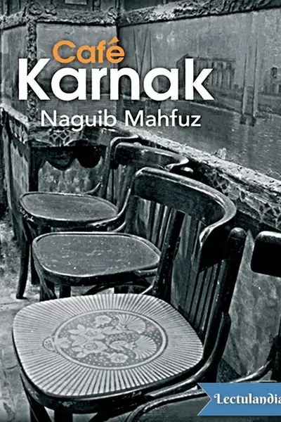 Portada del libro: Cafe Karnak Naguib Mahfuz