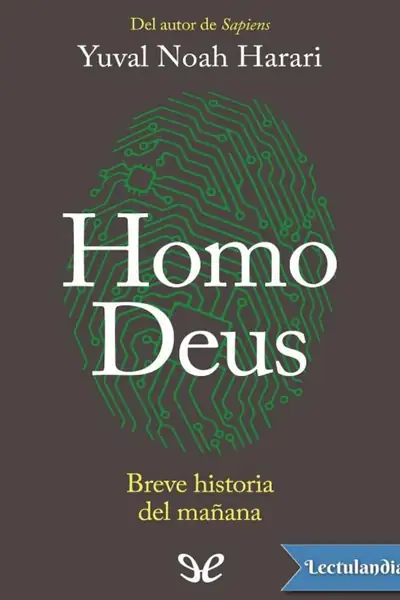 Portada del libro: Homo Deus Yuval Noah Harari