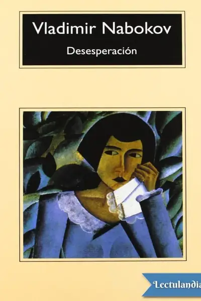Portada del libro: Desesperacion Vladimir Nabokov