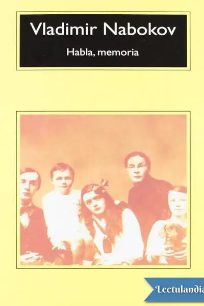 Portada del libro: Habla Memoria Vladimir Nabokov