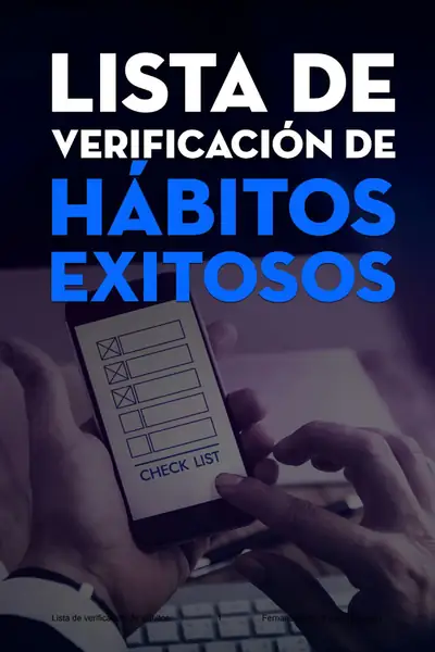 Portada del libro: 5️⃣Bonus++5+ +Lista+De+VerificacióN+De+HáBitos+Exitosos