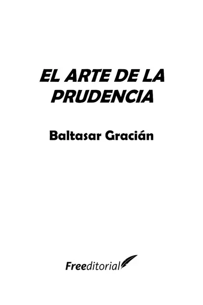 Portada del libro: 84 Arte De La Prudencia