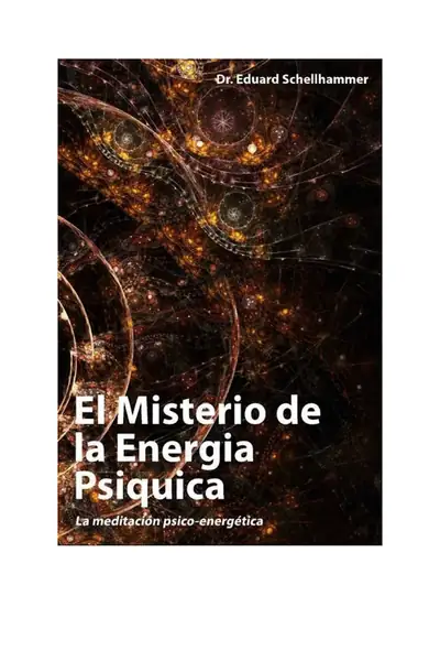 Portada del libro: Schellhammer Eduard El Misterio De La Energia Psiquica · VersióN 1
