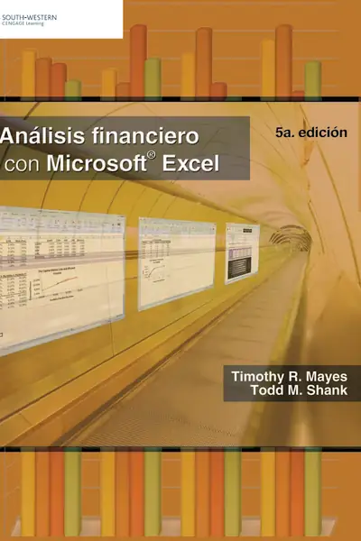 Portada del libro: AnaíLisis Financiero Con Microsoft Excel 2010