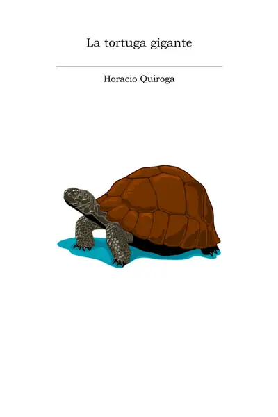 Portada del libro: La Tortuga Gigante Anton Chejov