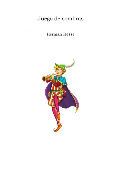 Portada del libro: Juego De Sombras Hermann Hesse