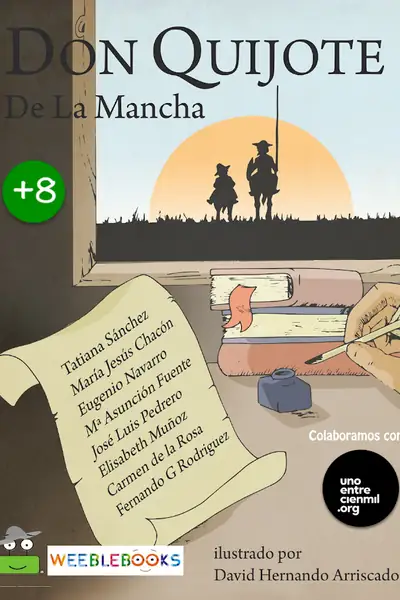 Portada del libro: Don Quijote De La Mancha M Saavedra