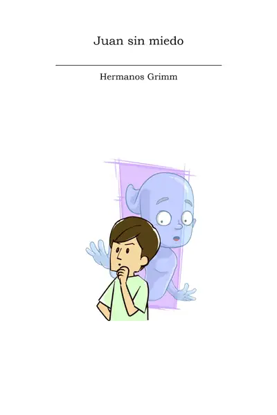 Portada del libro: Juan Sin Miedo Hermanos Grimm