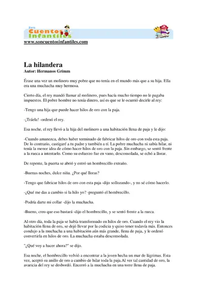 Portada del libro: La Hilandera