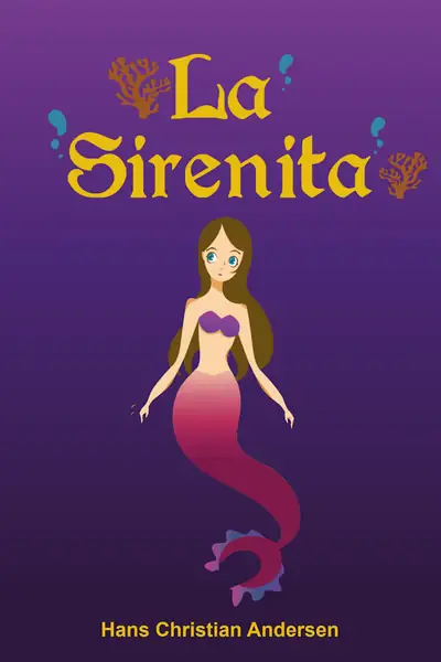 Portada del libro: La Sirenita Hans Christian Andersen
