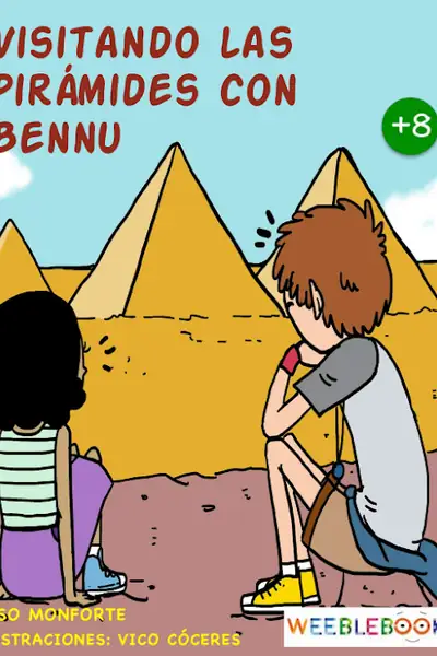 Portada del libro: Visitando Las Piramides Con Bennue Suso Monforte